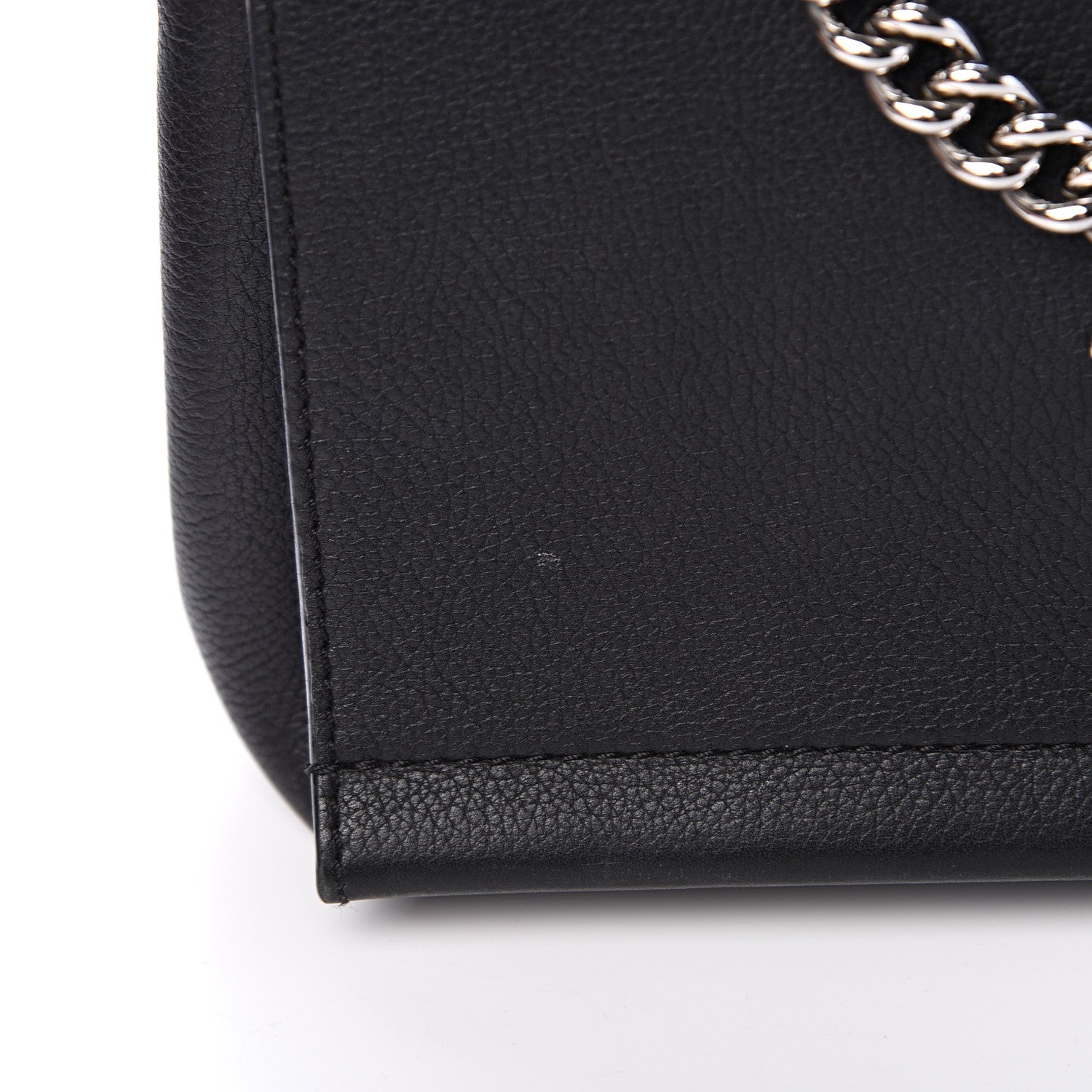Louis Vuitton Calfskin Lockme II Chain Bag BB Black 14 of 14