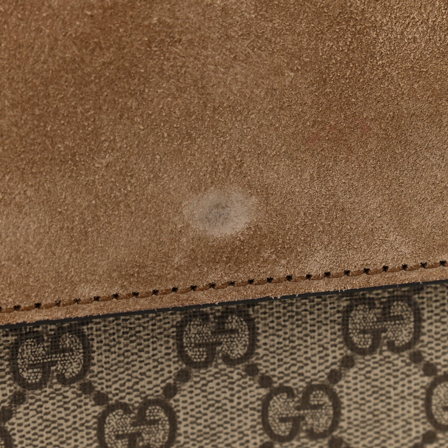 Gucci GG Supreme Monogram Small Dionysus Shoulder Bag Taupe 11 of 11