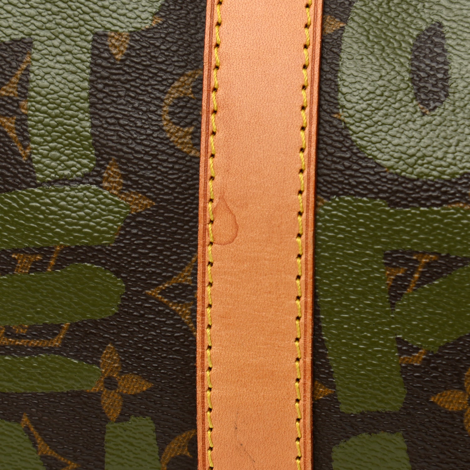 Louis Vuitton Graffiti Keepall 50 Kaki 10 of 14