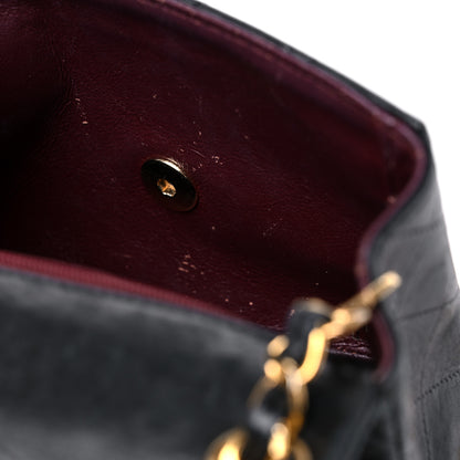 Chanel Lambskin Quilted Mini Square Flap Black 11 of 18