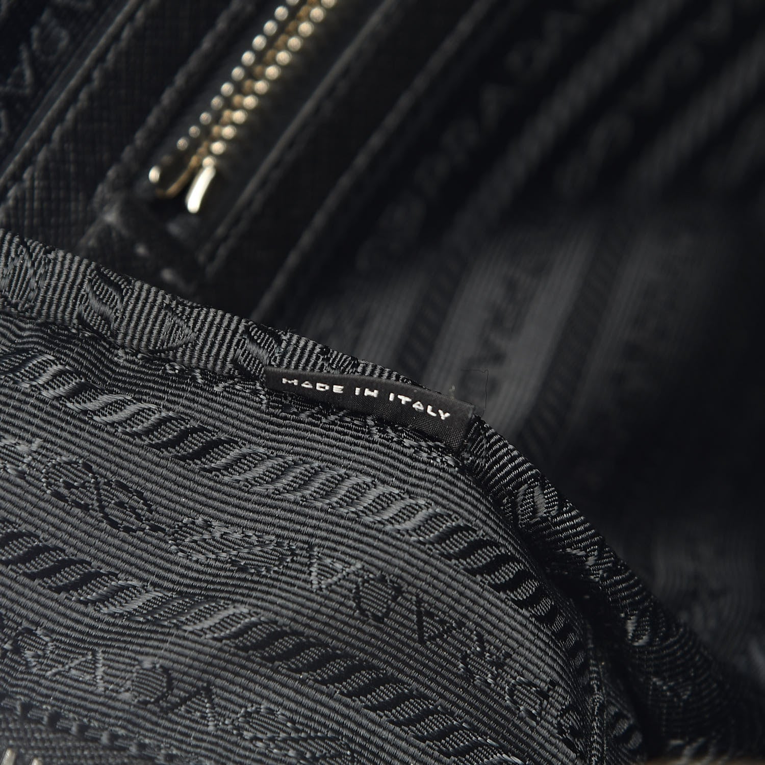 Prada Saffiano Travel Briefcase Black 9 of 19