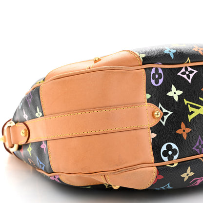 Louis Vuitton Monogram Multicolor Greta Black 9 of 10