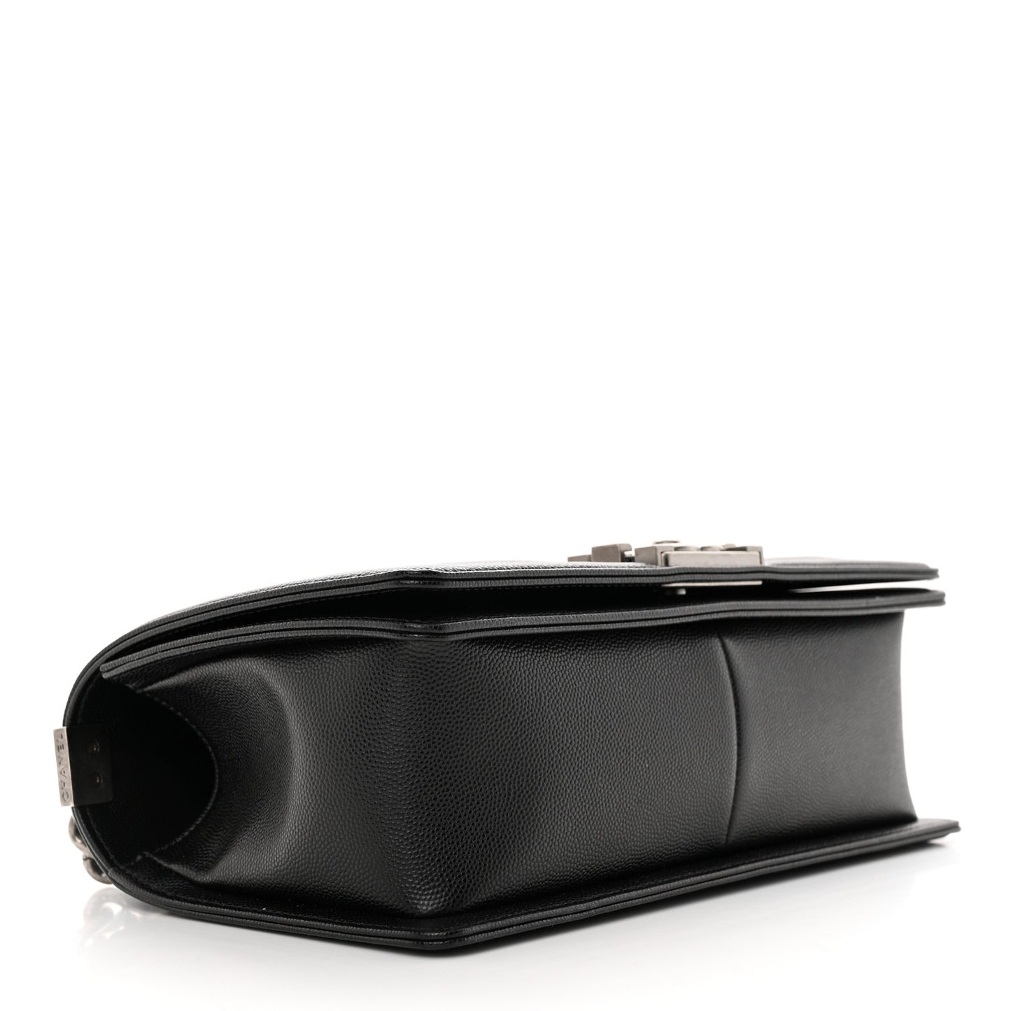 Caviar Quilted Medium Boy Flap Black