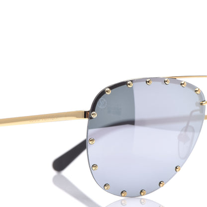Louis Vuitton The Party Aviator Sunglasses Z0911U Blue 7 of 8