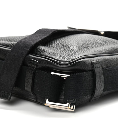Hermes Taurillon Clemence Tibet PM Black 9 of 9
