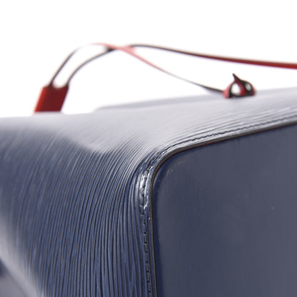 Louis Vuitton Epi Neonoe Indigo Coquelicot 9 of 15