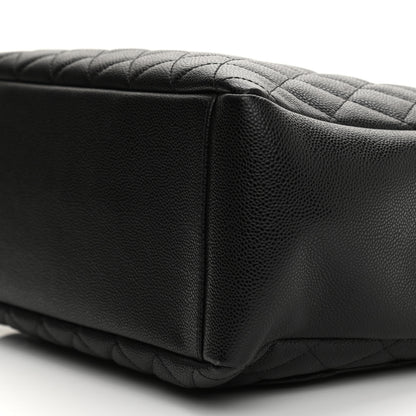 Chanel Caviar Quilted Grand Shopping Tote GST Black 10 of 10