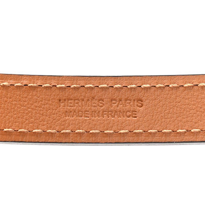 Hermes Epsom 15mm Pop H Belt 90 Rose Extreme 5 of 7