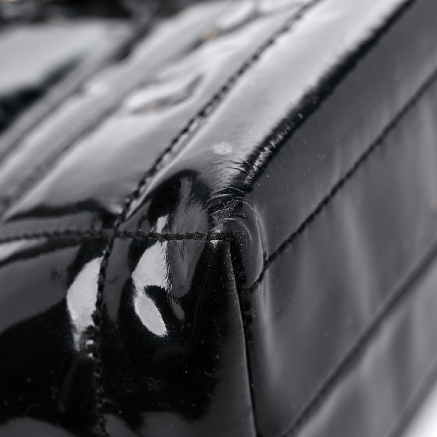 Patent Chocolate Bar CC Tote Black