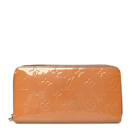 Louis Vuitton Vernis Zippy Wallet Rose Velours 1 of 9