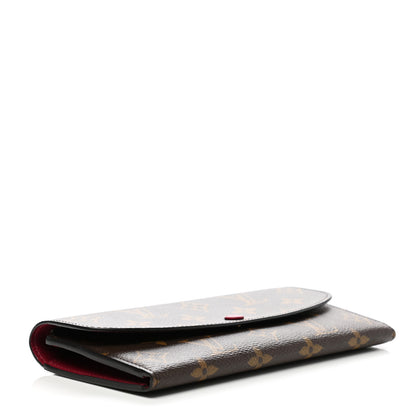 Louis Vuitton Monogram Emilie Wallet Fuchsia 4 of 11