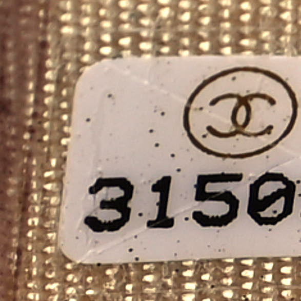 Lambskin Quilted Mini Pearl Crush Vanity Case With Chain Black