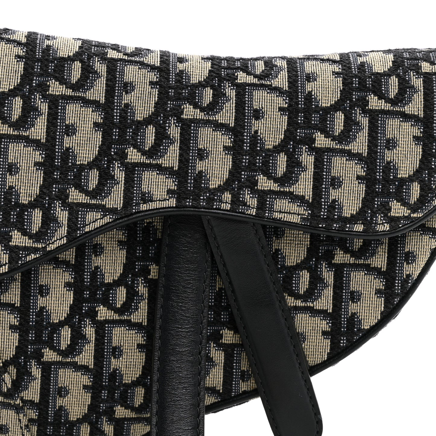 Oblique Mini Saddle Bag Blue