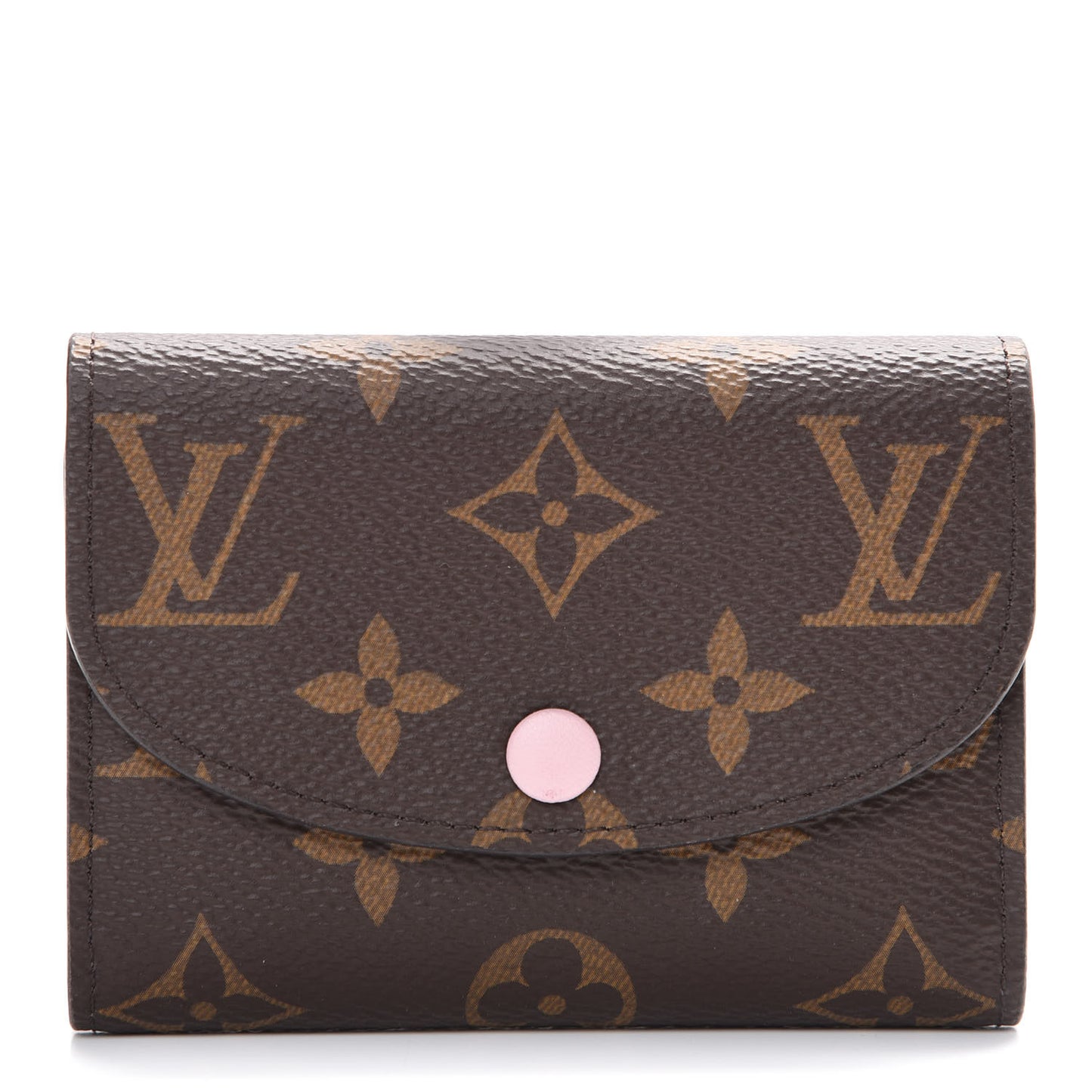 Monogram Rosalie Coin Purse Rose Ballerine