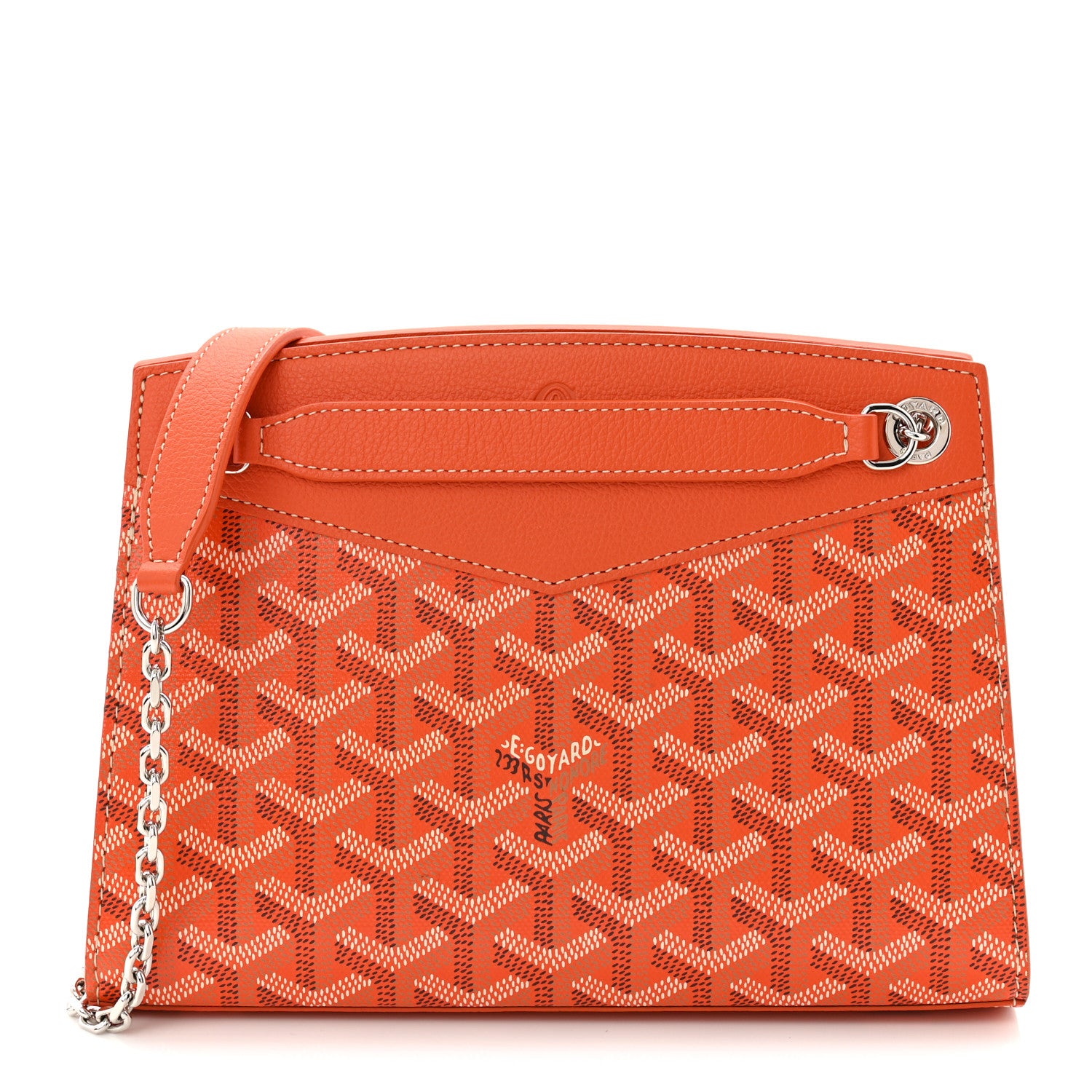 Goyard Goyardine Mini Rouette Structure Orange 1 of 10