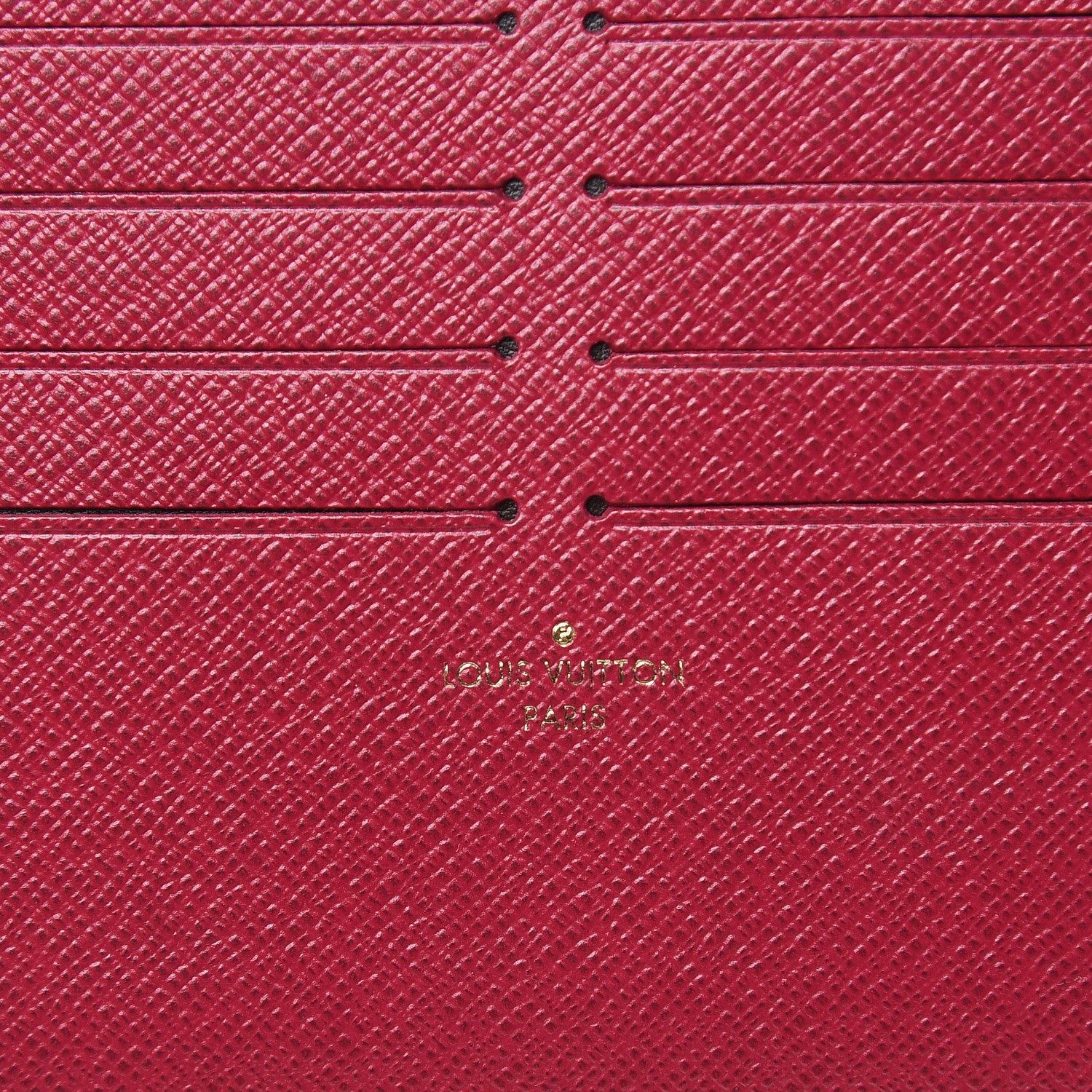 Louis Vuitton Monogram Pochette Felicie Chain Wallet Fuchsia 8 of 13