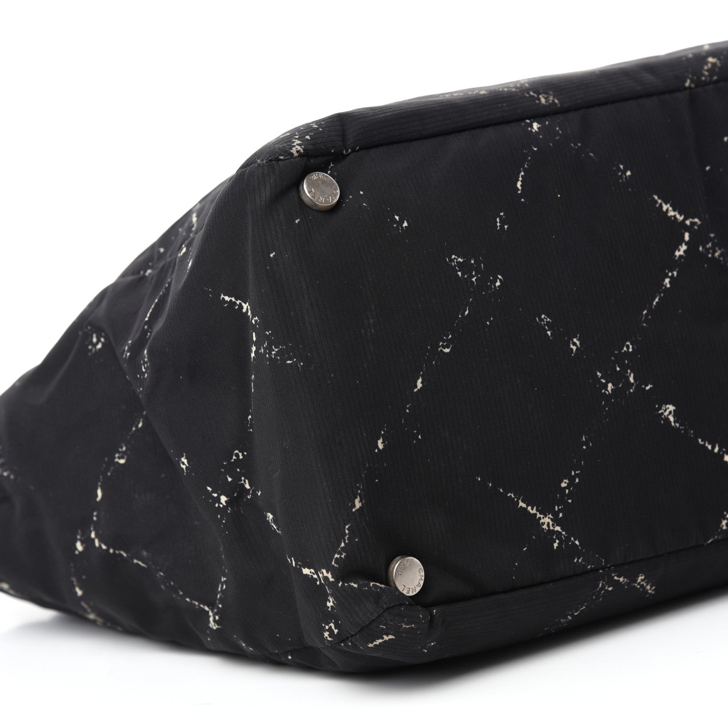 Chanel Nylon Travel Duffel Bag Black 7 of 14