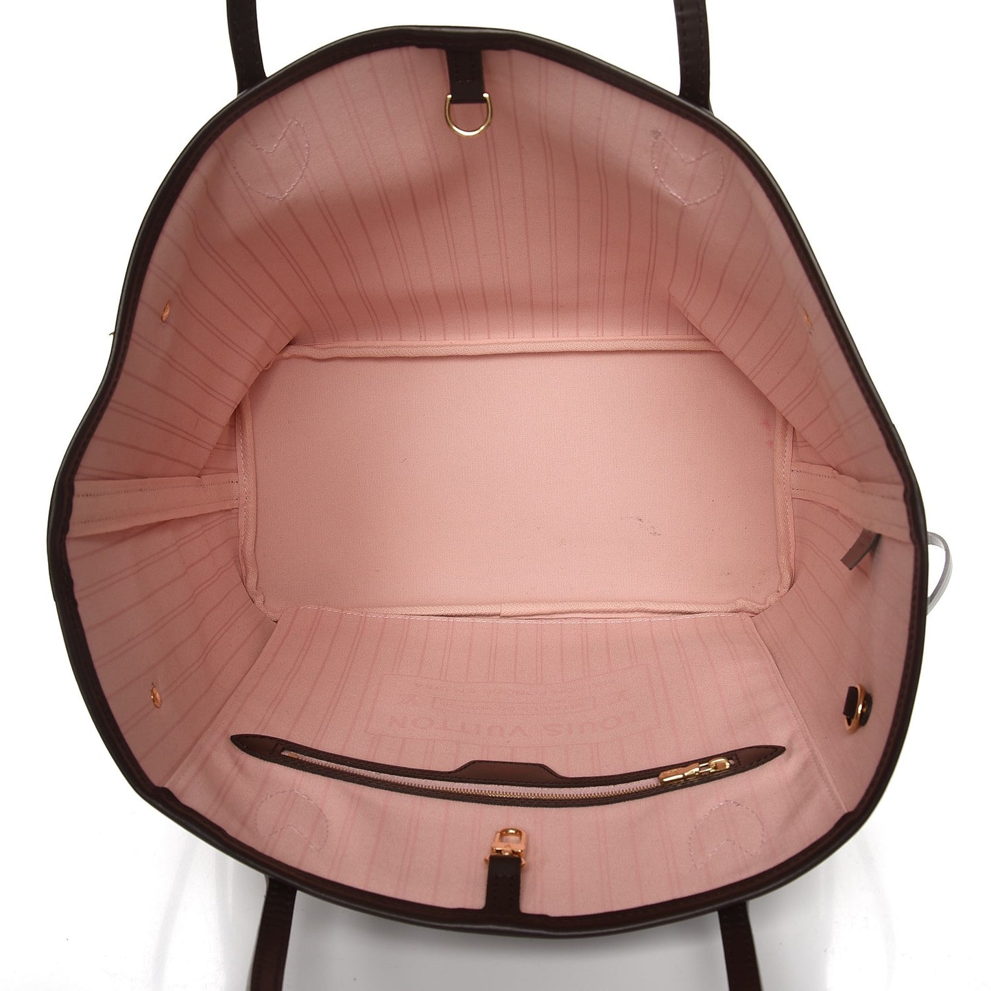 Damier Ebene Neo Neverfull MM Rose Ballerine