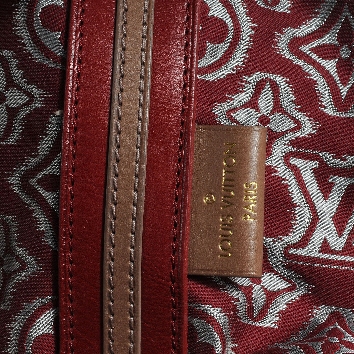 Jacquard Monogram Aviator Bordeaux