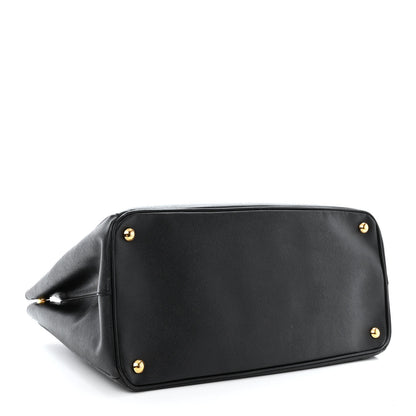 Prada Saffiano Lux Large Tote Black 4 of 11