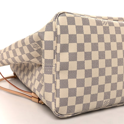 Louis Vuitton Damier Azur Neo Neverfull GM Rose Ballerine 9 of 10