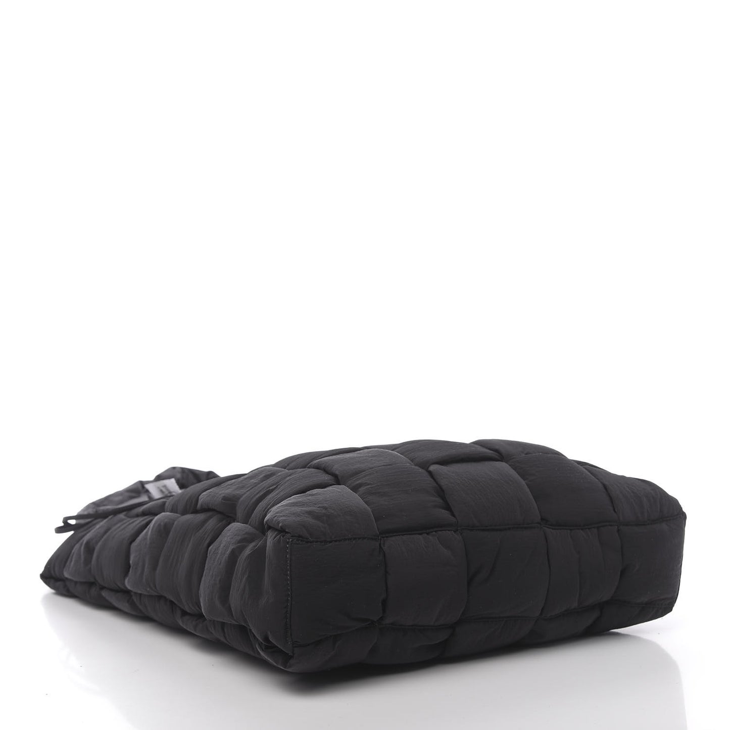 Nylon Intrecciato The Padded Tote Black