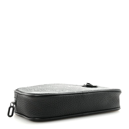 Louis Vuitton Taurillon Monogram Uniformes Solar Ray Soft Pochette Volga Belt Bag Black 4 of 8