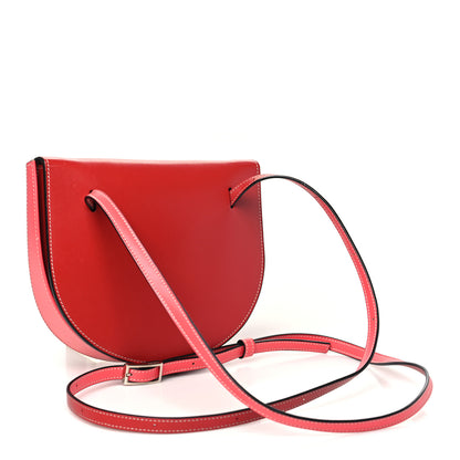 Loewe Soft Calfskin Heel Bag Pomodoro Poppy Pink 3 of 13
