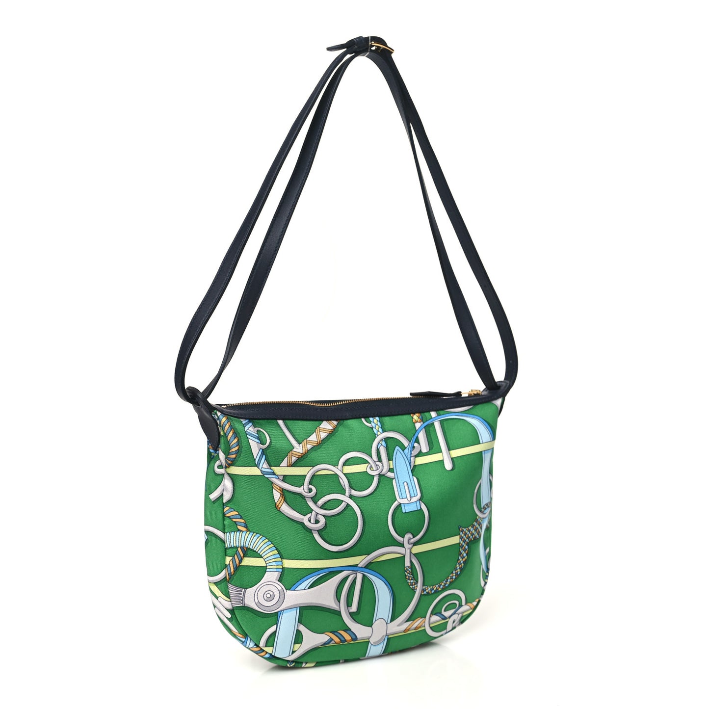 Silk Sursoie To Go Pouch Vert Yucca Celeste Caban