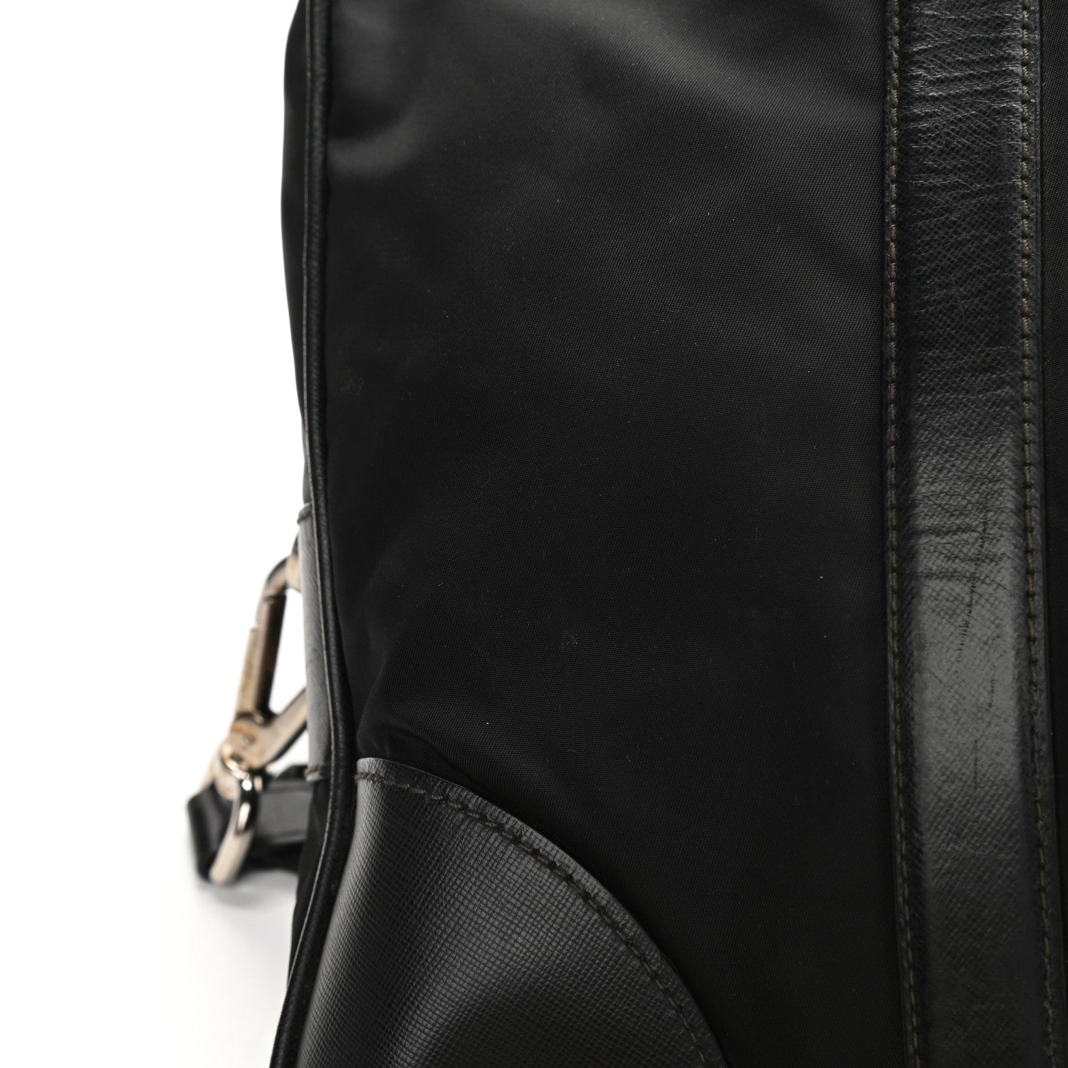 Prada Tessuto Nylon Saffiano Briefcase Nero Black 12 of 20