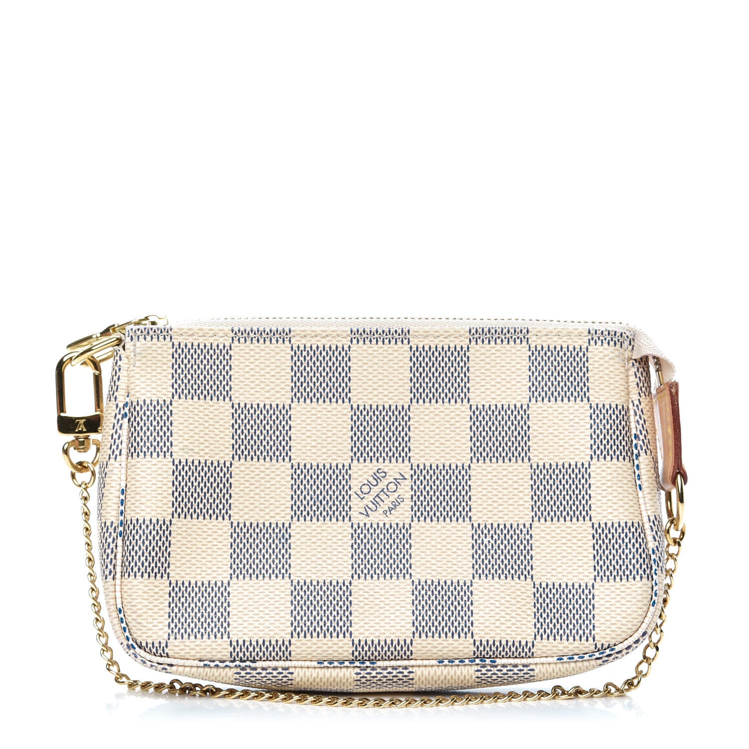 Louis Vuitton Damier Azur Mini Pochette Accessories 1 of 9
