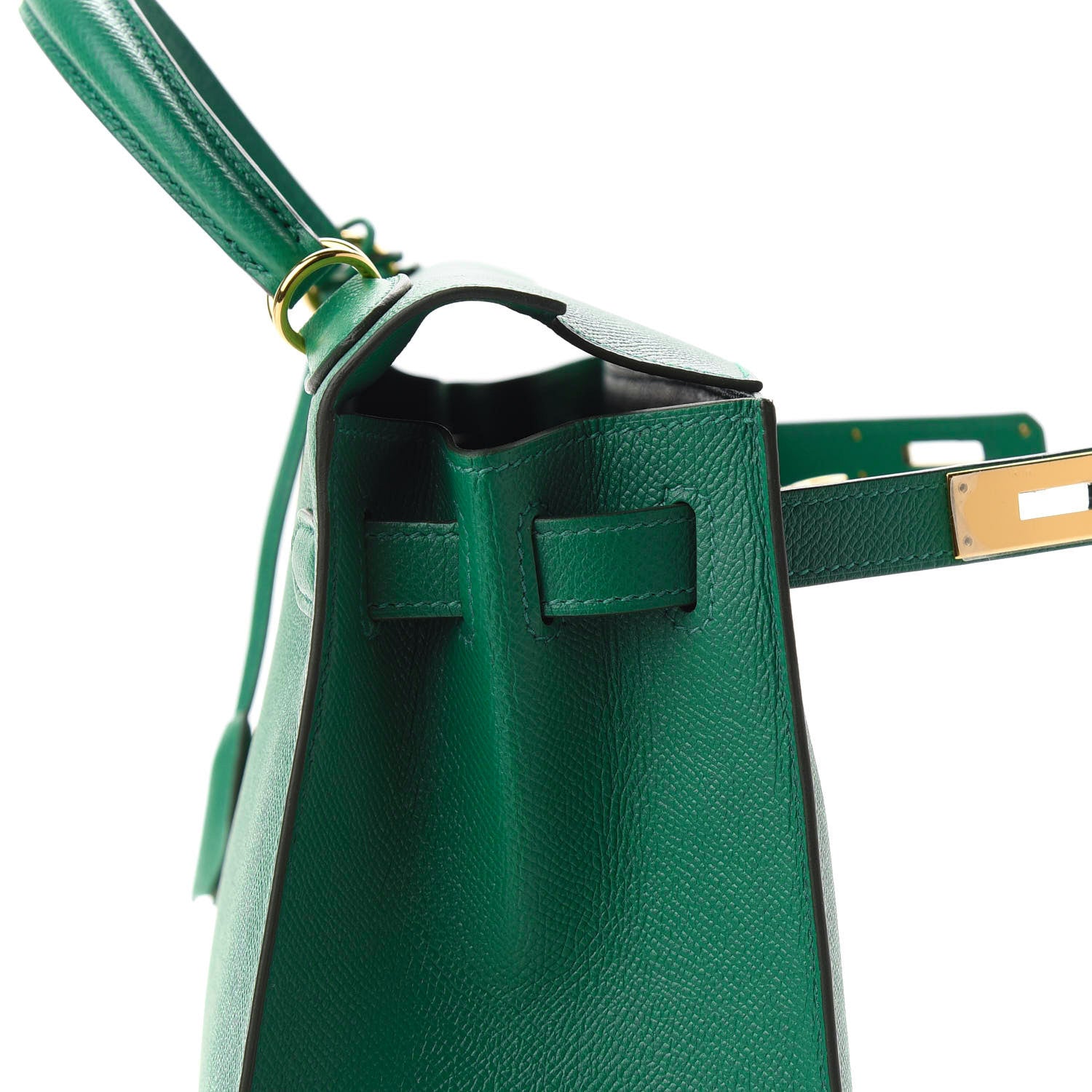 Hermes Epsom Kelly Sellier 28 Vert Vertigo 19 of 38