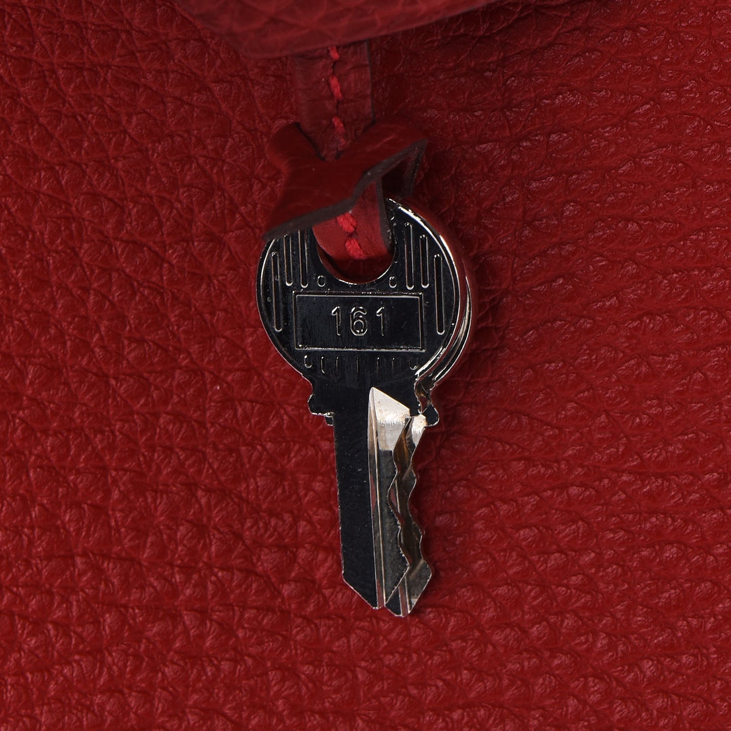 Taurillon Clemence Birkin 30 Rouge Casaque