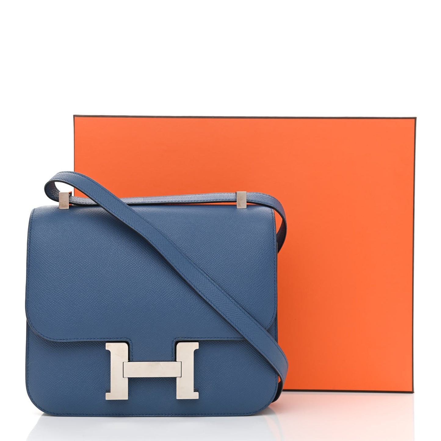 Epsom Constance Verso 24 Bleu Agate Gris Mouette