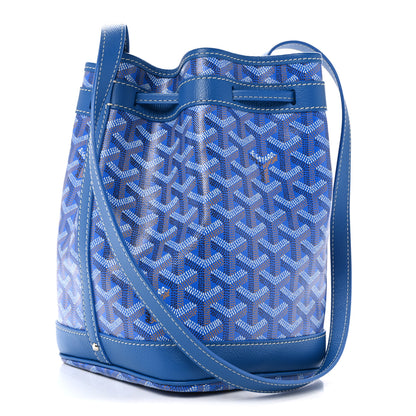 Goyard Goyardine Petit Flot Bucket Bag PM Sky Morning 3 of 9