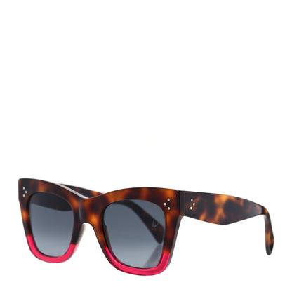 Celine Acetate Catherine Sunglasses CL41090/S Havana Red 1 of 6