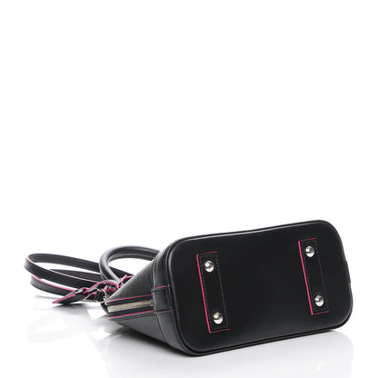 Louis Vuitton Epi Alma BB Black Hot Pink 5 of 7