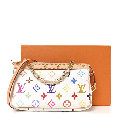 Louis Vuitton LV X TM Monogram Multicolor Pochette Accessories White 10 of 10