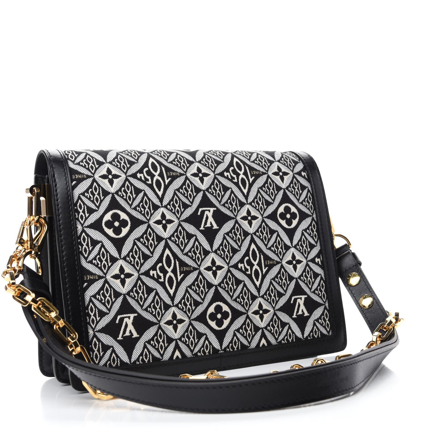 Louis Vuitton Jacquard Since 1854 Dauphine MM Grey 3 of 10