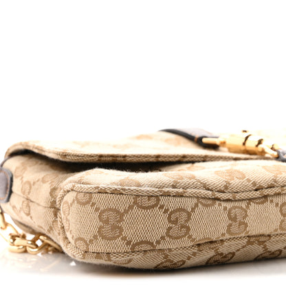Gucci Monogram Medium Aperitivo Shoulder Bag  Sand Brown 8 of 9