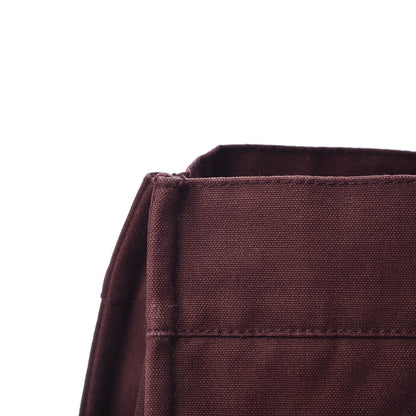 Hermes Canvas Fourre Tout MM Burgundy 20 of 20