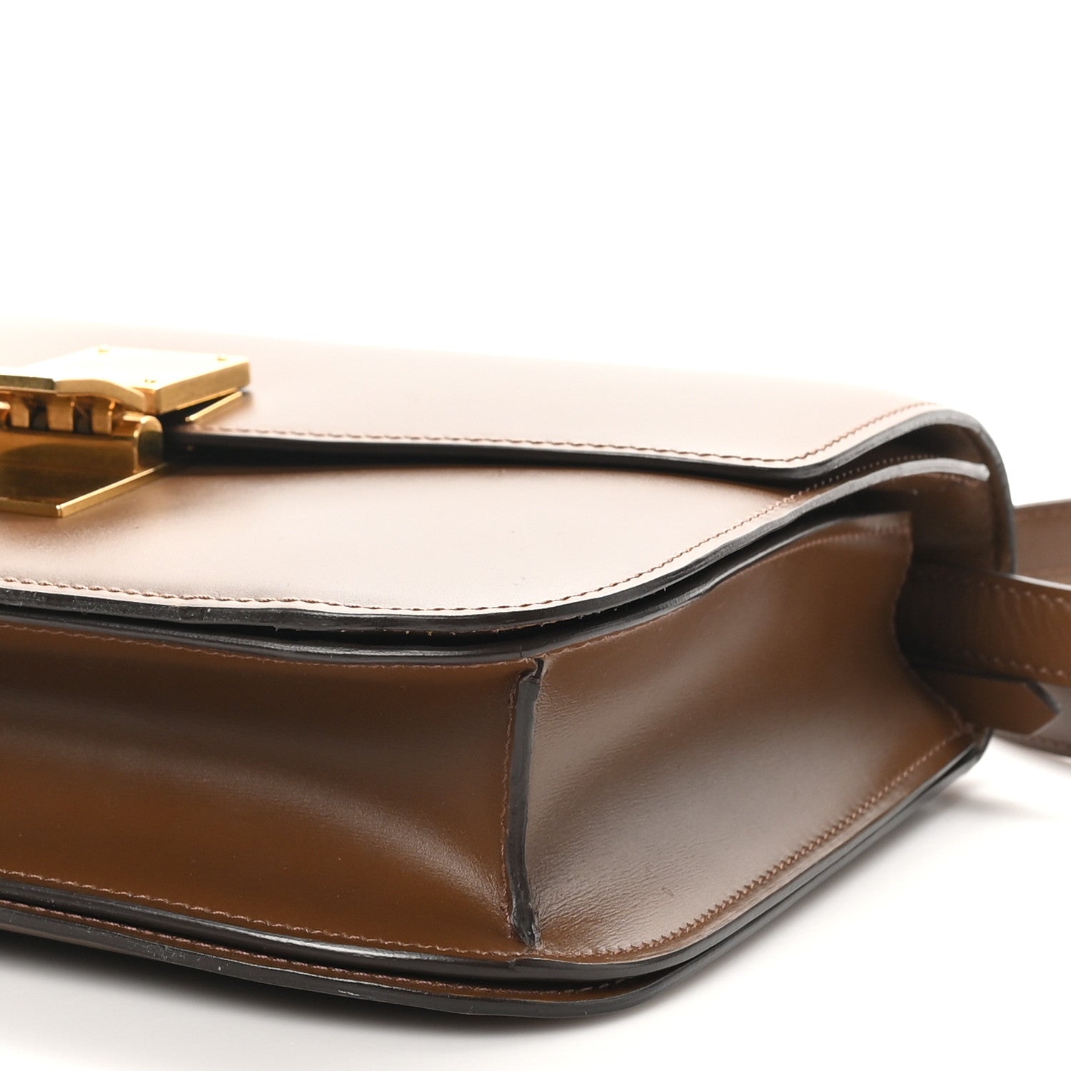 Celine Box Calfskin Medium Classic Box Flap Bag Taupe 9 of 9