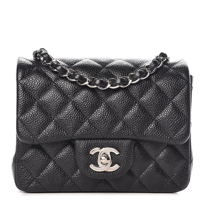 Chanel Caviar Quilted Mini Square Flap Black 1 of 8