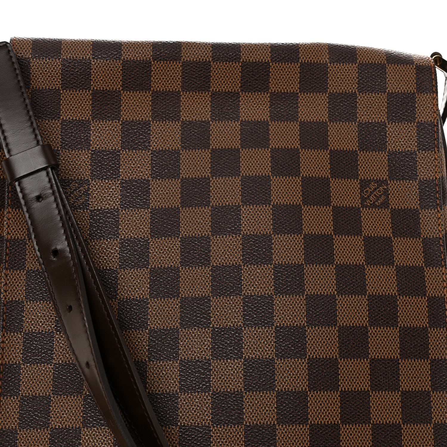 Louis Vuitton Damier Ebene Musette GM 7 of 9