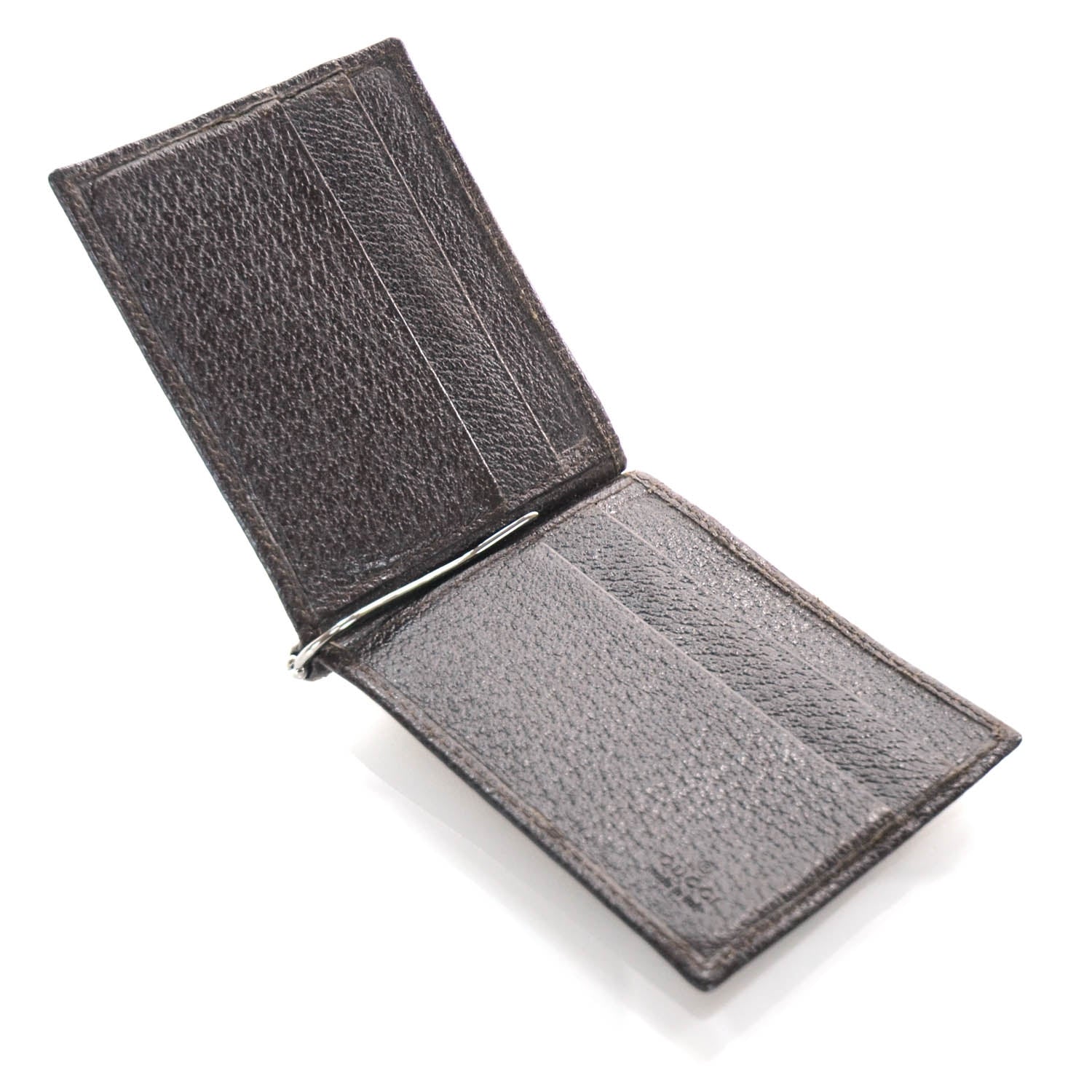 Gucci Mens Monogram Bi-Fold Wallet Ebony 5 of 8