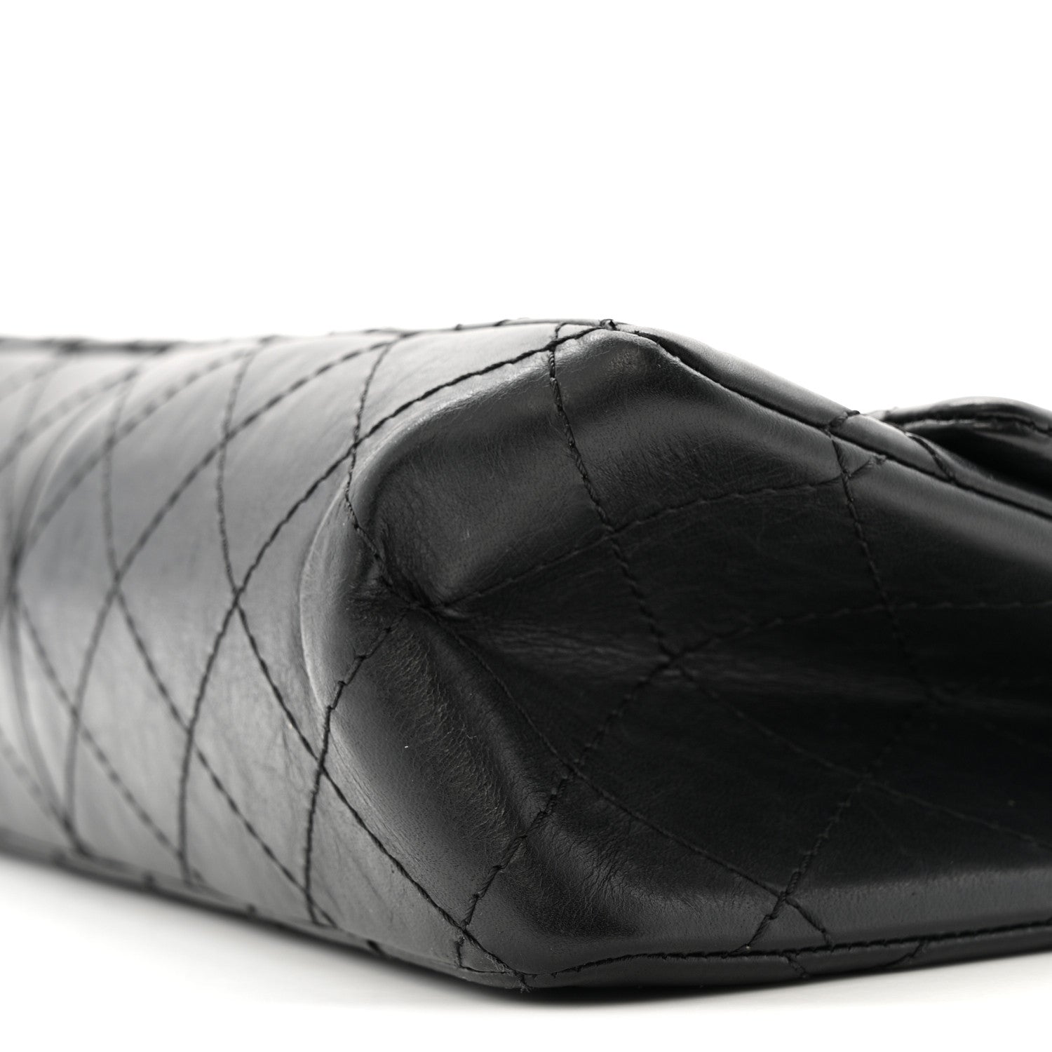 Chanel Aged Calfskin Quilted 2.55 Reissue 226 Flap Black 10 of 12
