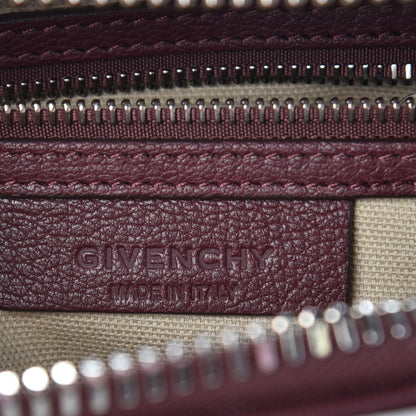 Givenchy Sugar Goatskin Mini Tri-Color Antigona Burgundy Pink White 6 of 7