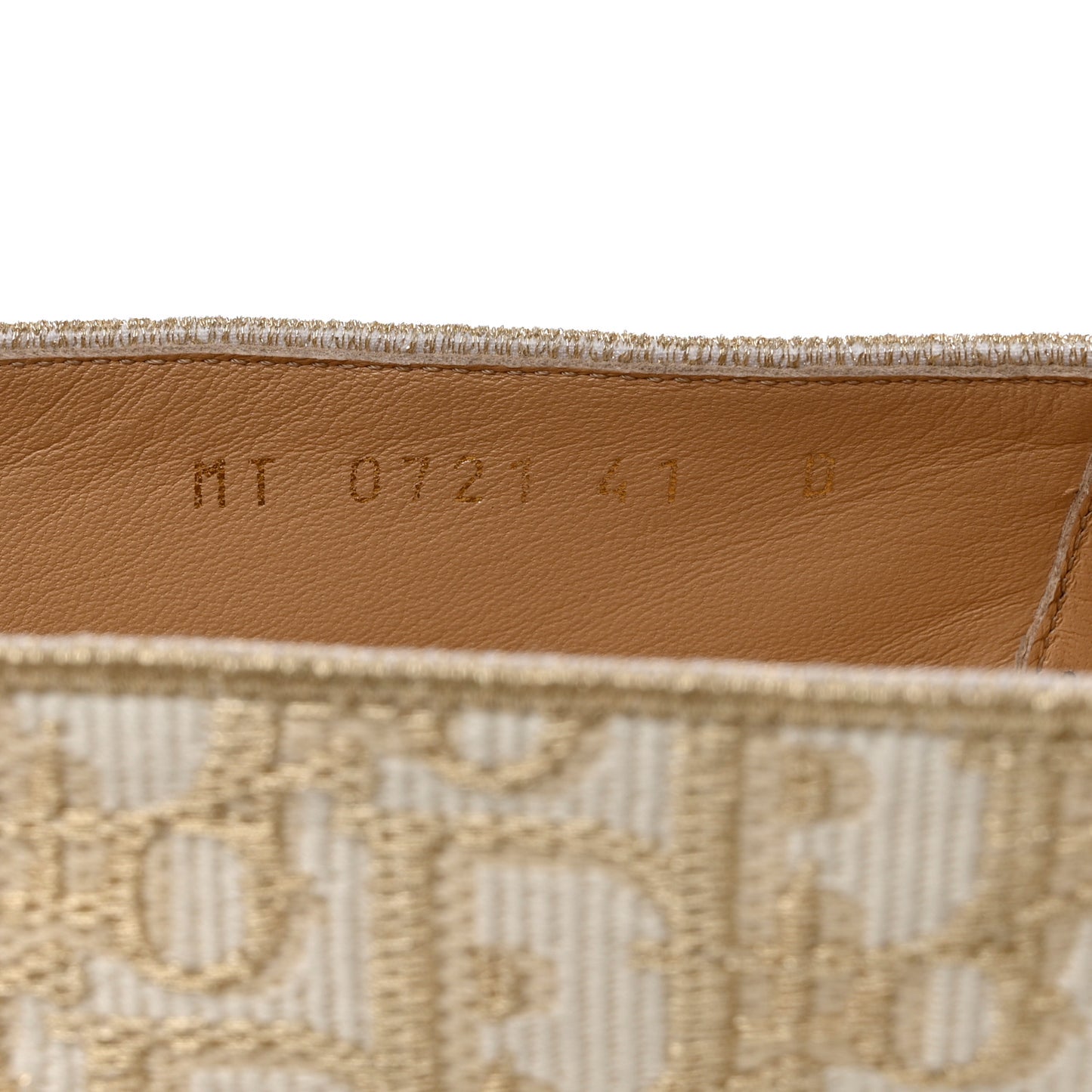 Oblique Embroidered Granville 15mm Espadrilles 41 Cream
