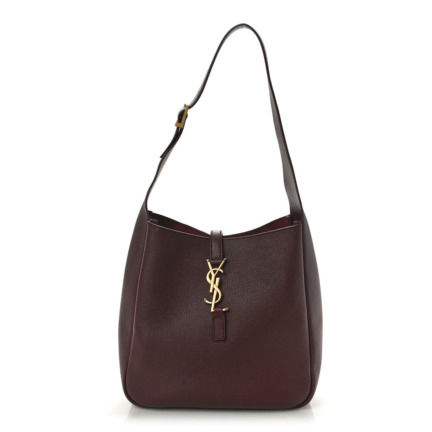 Smooth Calfskin Small Le 5 A 7 Soft Hobo Rouge Legion