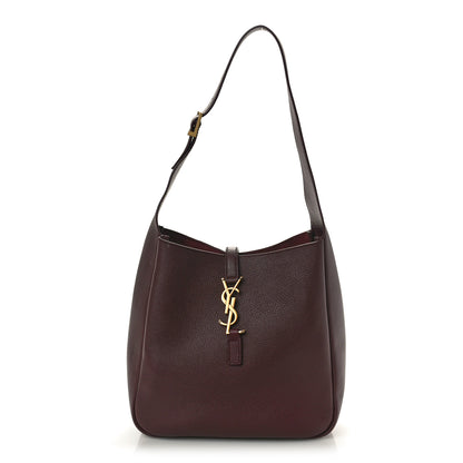 Saint Laurent Smooth Calfskin Small Le 5 A 7 Soft Hobo Rouge Legion 1 of 10